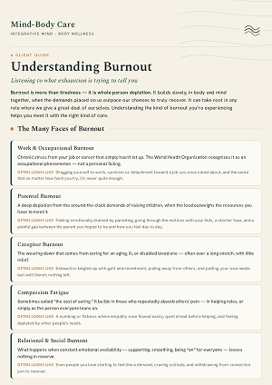 Understanding Burnout
